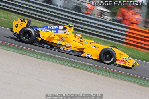 2008-04-26 Monza 1482 Formule Renault 3.5 Series - Marco Barba